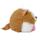 Fluffy Hamster Bag Charm Soft Toy Keychain