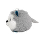 Fluffy Husky Plush Soft Toy Keychains for Kids - Cute & Fun