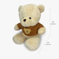 Teddy Bear with Brown T-Shirt Stuffed Animal Soft Toy