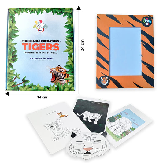 TIGER DIY ACTIVITY KIT FOR KIDS 3-4 Years