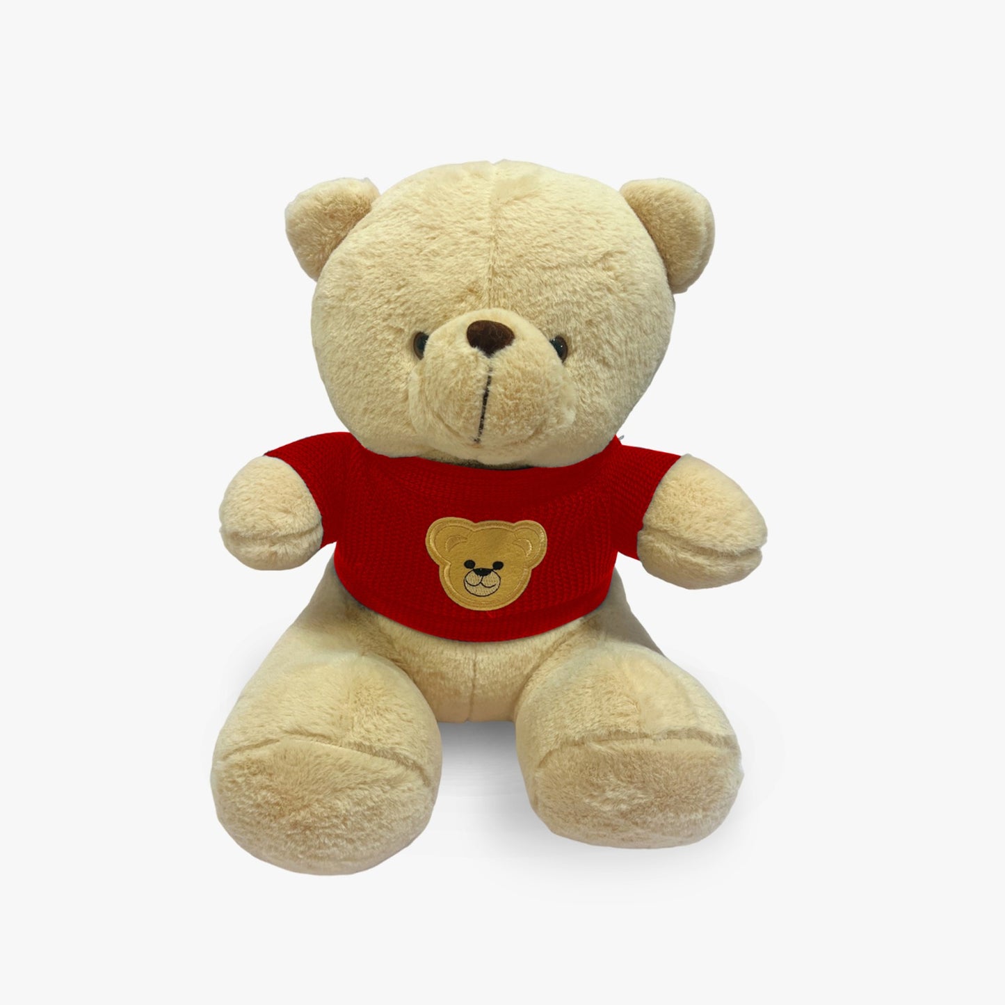 Teddy Bear with Brown T-Shirt Stuffed Animal Soft Toy